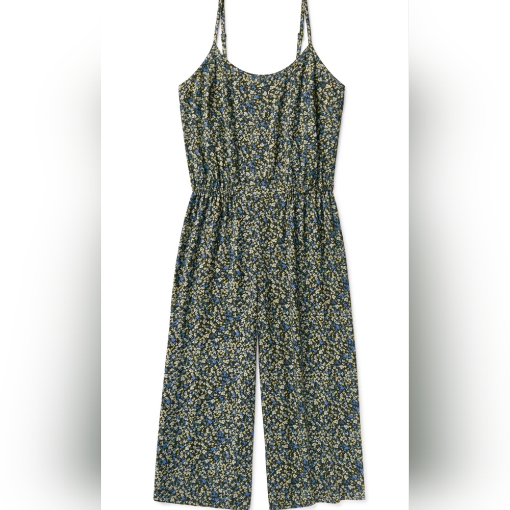 'Adore Me' Floral Spaghetti Strap Jumpsuit, Size XL. Good Condition.